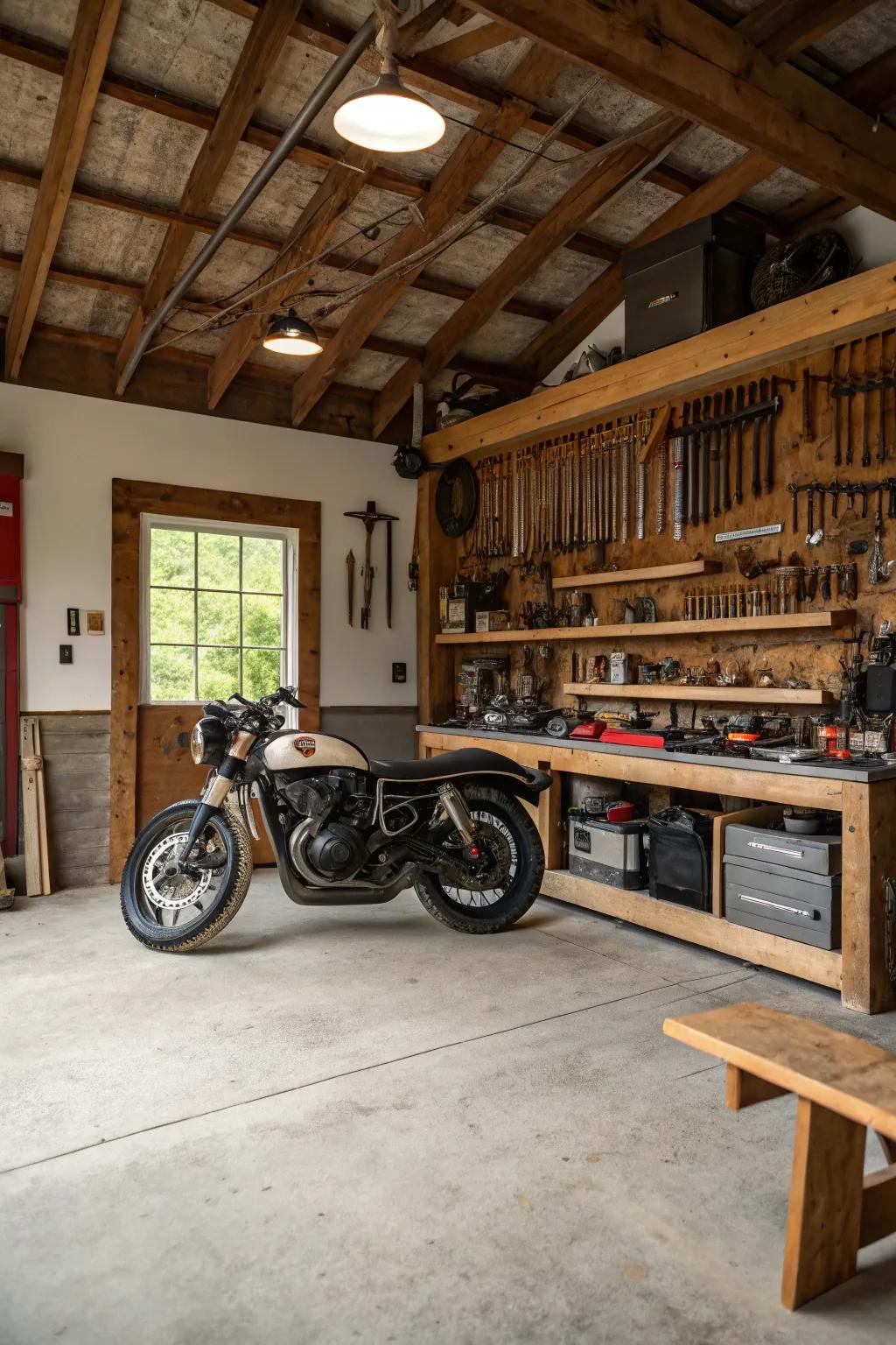 Showcase your hobbies using personalized displays in your man cave.