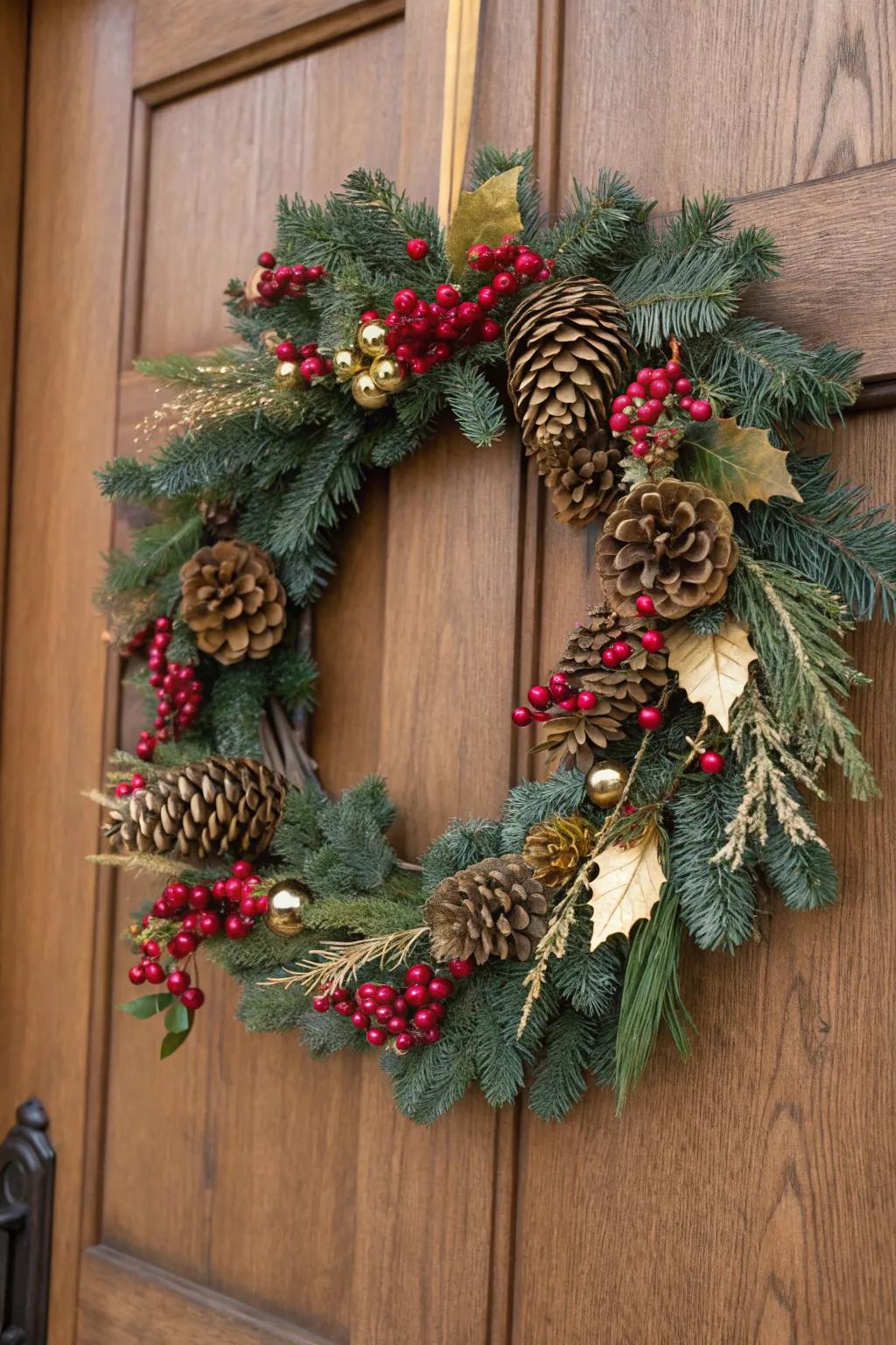 Organic charm featuring natural components and joyful colors.