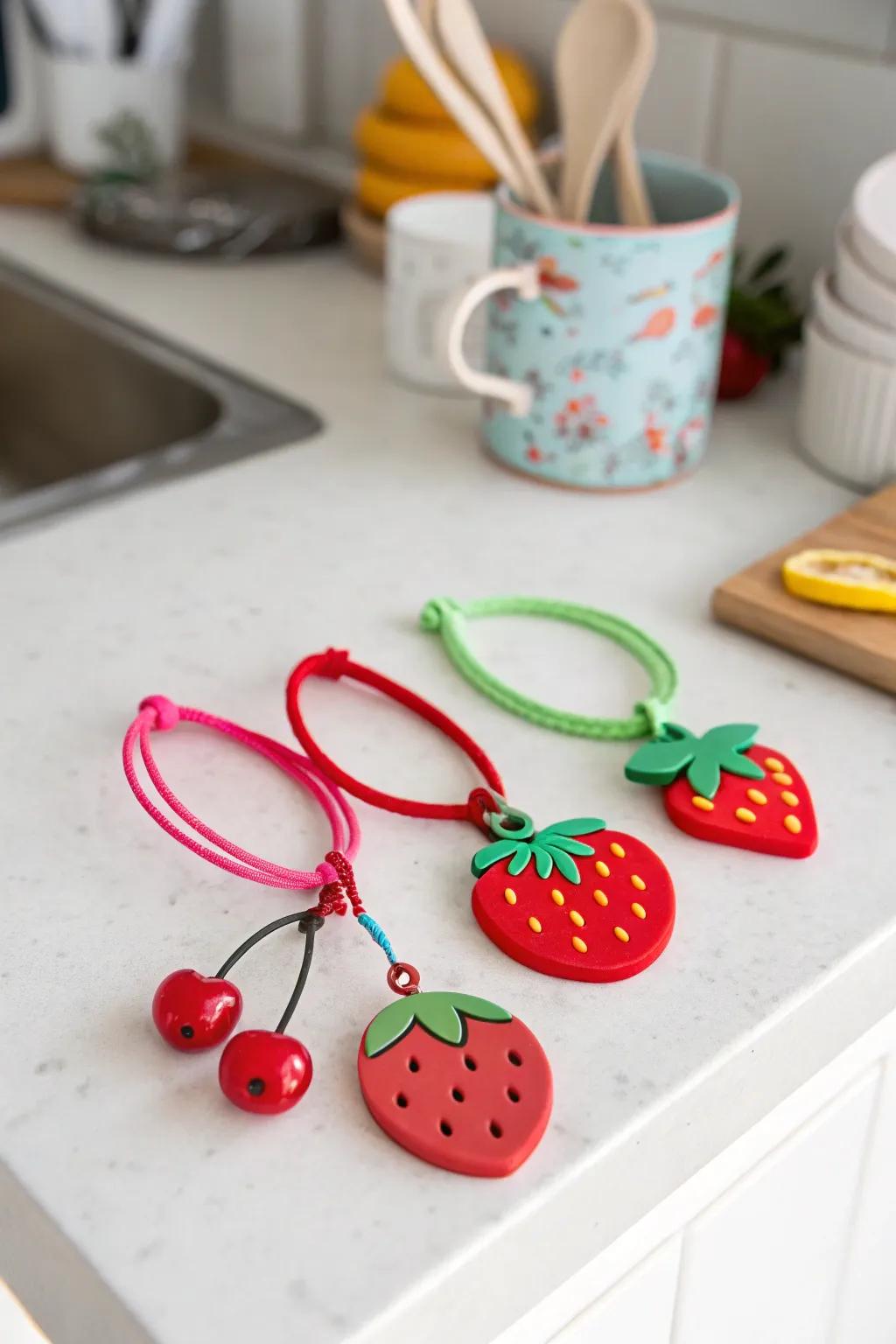 Fruity charms for a splash of color in your home.