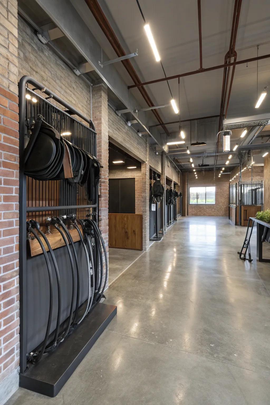 Metal supports offer resilience and modern flair.