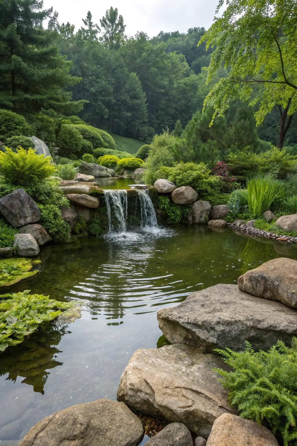 Introduce serenity to your garden with a water element.