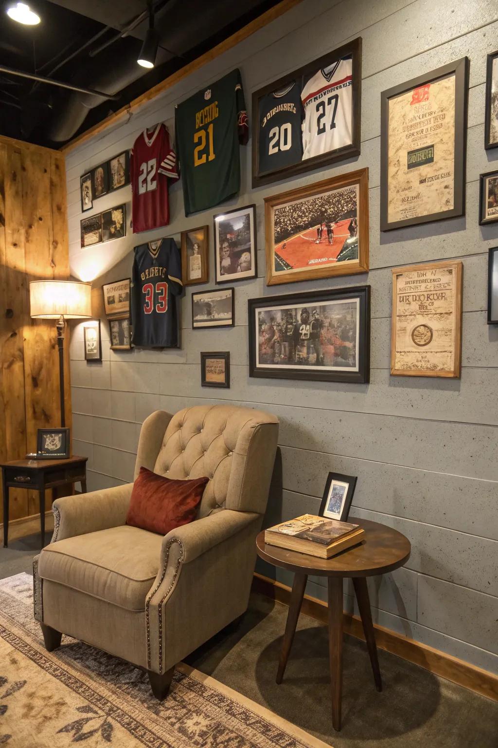 Personal collectibles make your space uniquely yours.