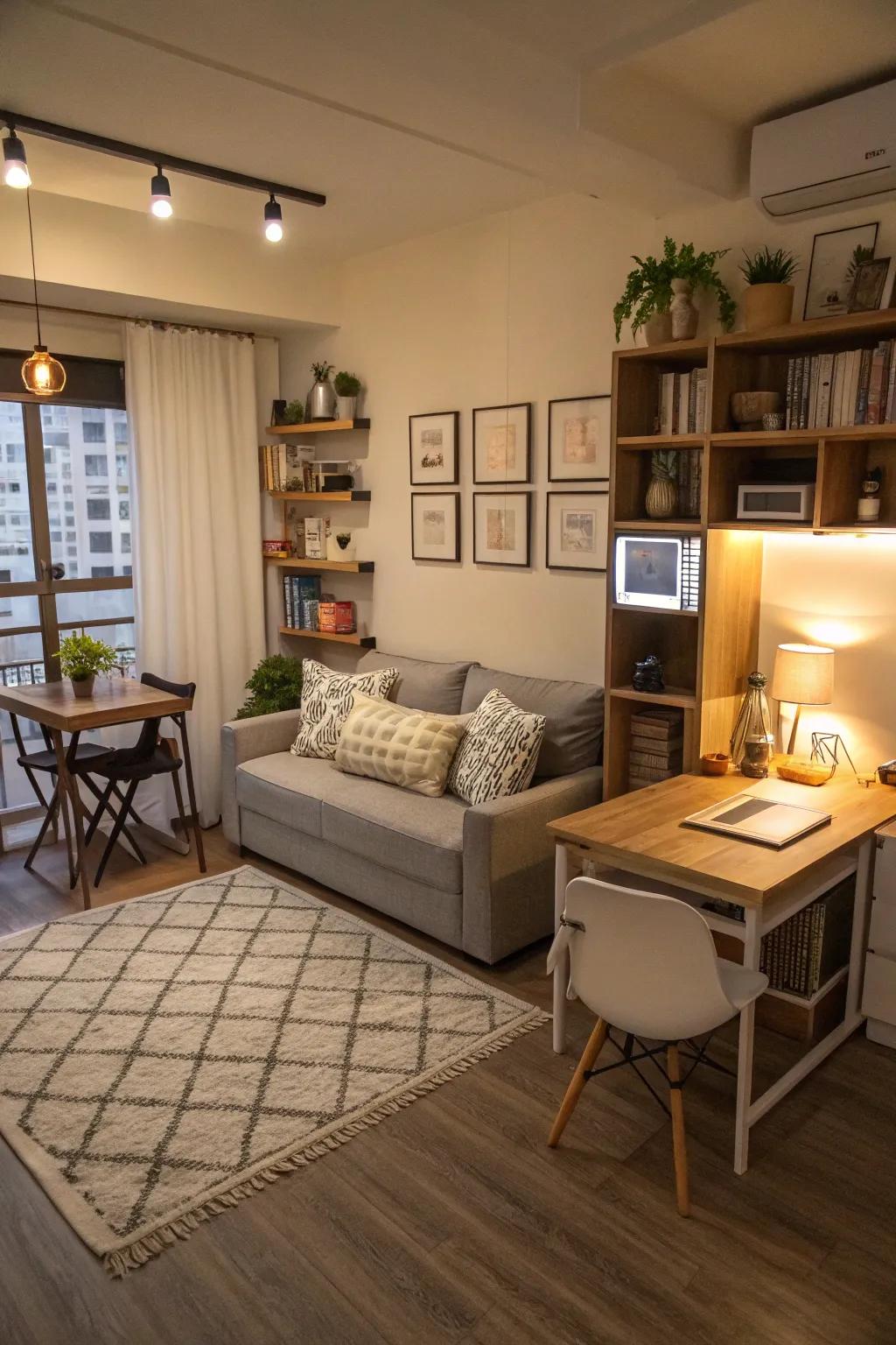 Maximize your Sims 4 living room with ingenious solutions for small spaces.