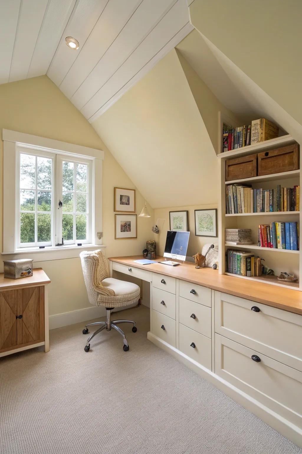 Creating space with bright and inviting colors