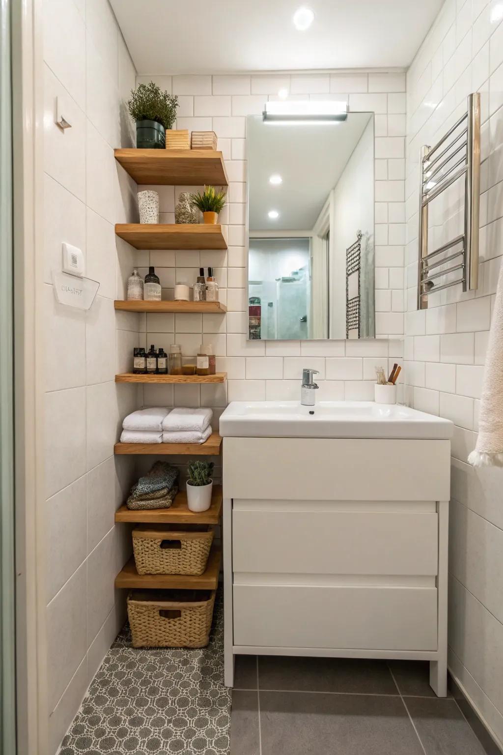 Streamlined designs optimize room and utility.