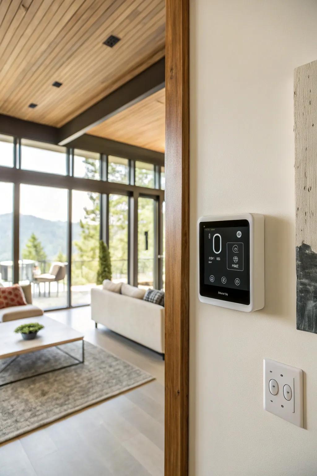 Maintain a perfect climate in your home with an intelligent thermostat that adapts to your lifestyle.