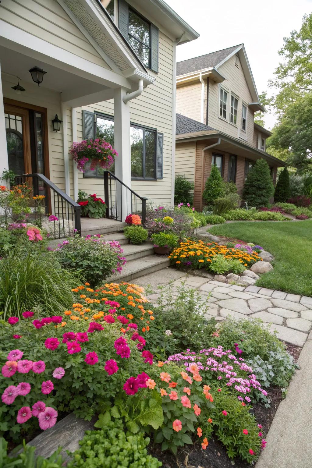 Front gardens enhance your home with a welcoming touch.