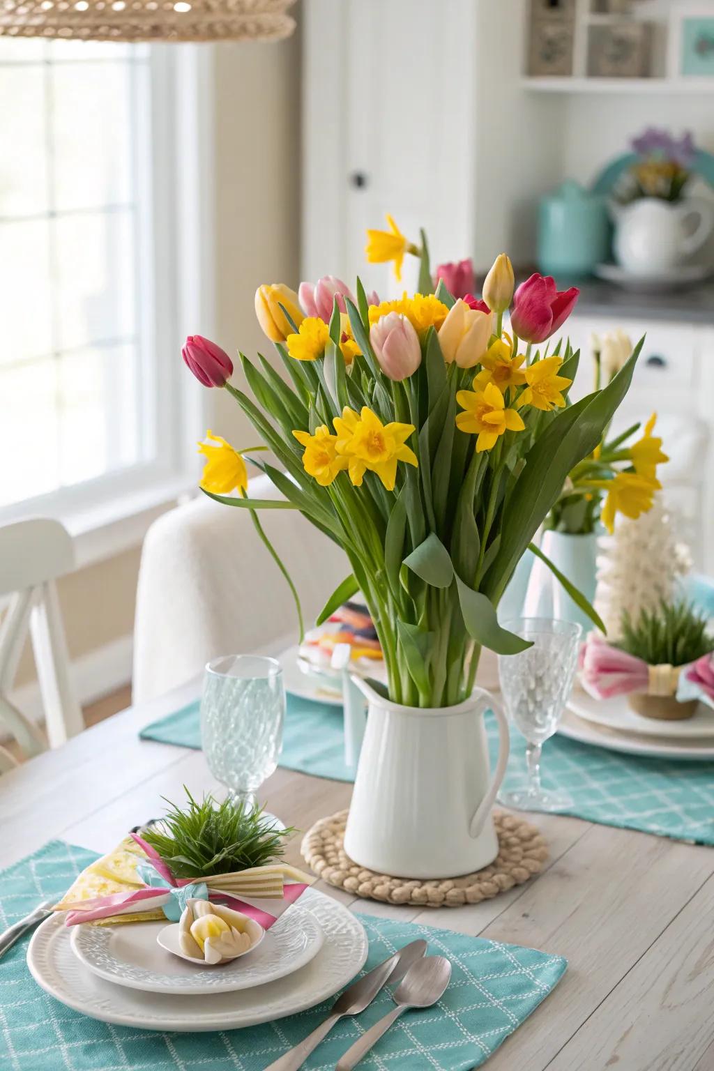 Seasonal centerpieces invite the beauty of nature onto your table.