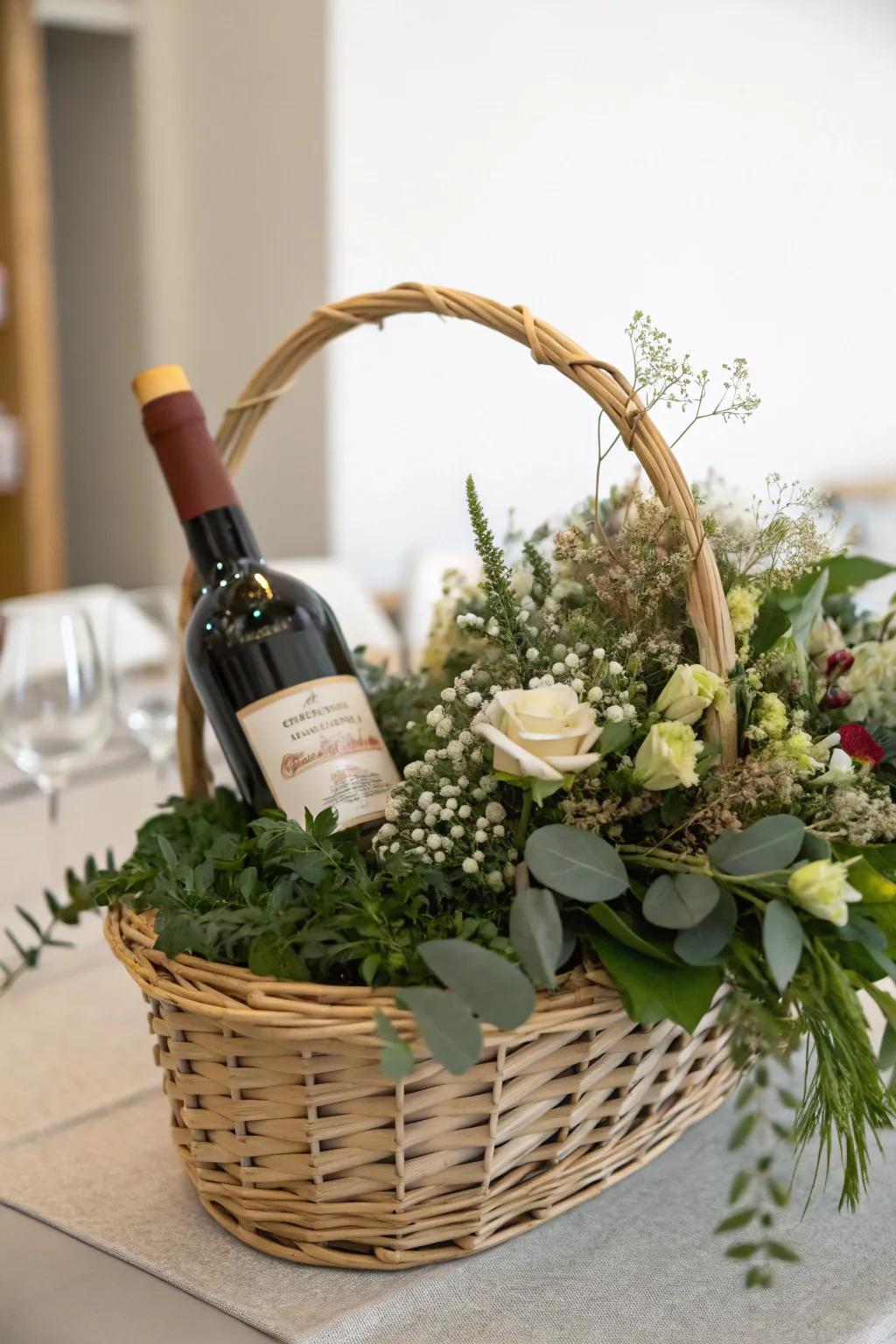 A celebratory wine touch for Thanksgiving festivities.