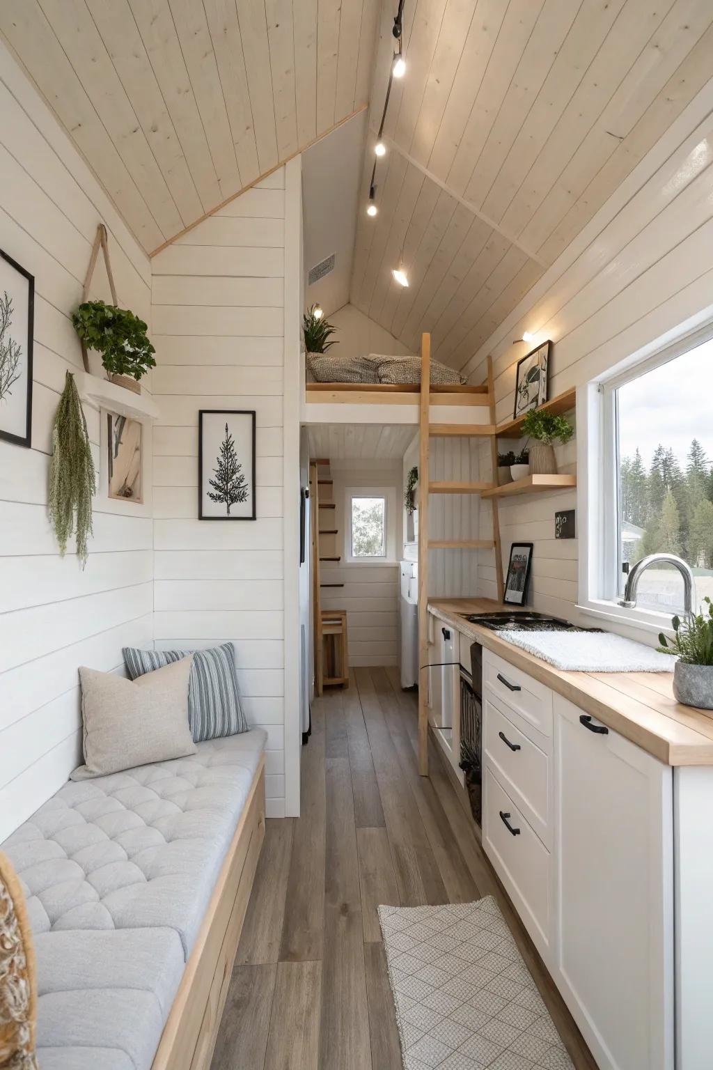 Accept simplicity with a minimalist design.