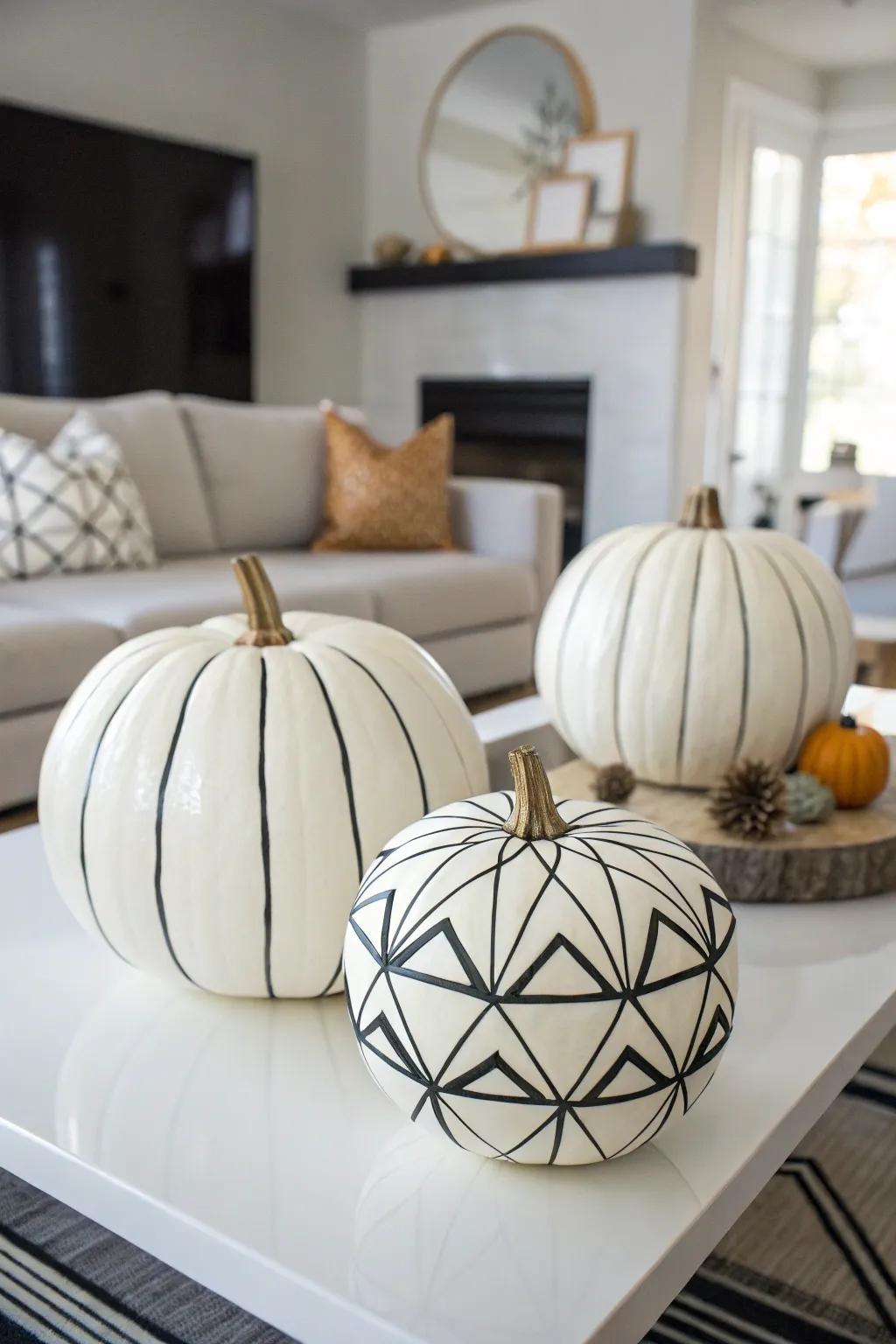 Daring design for a modern touch.