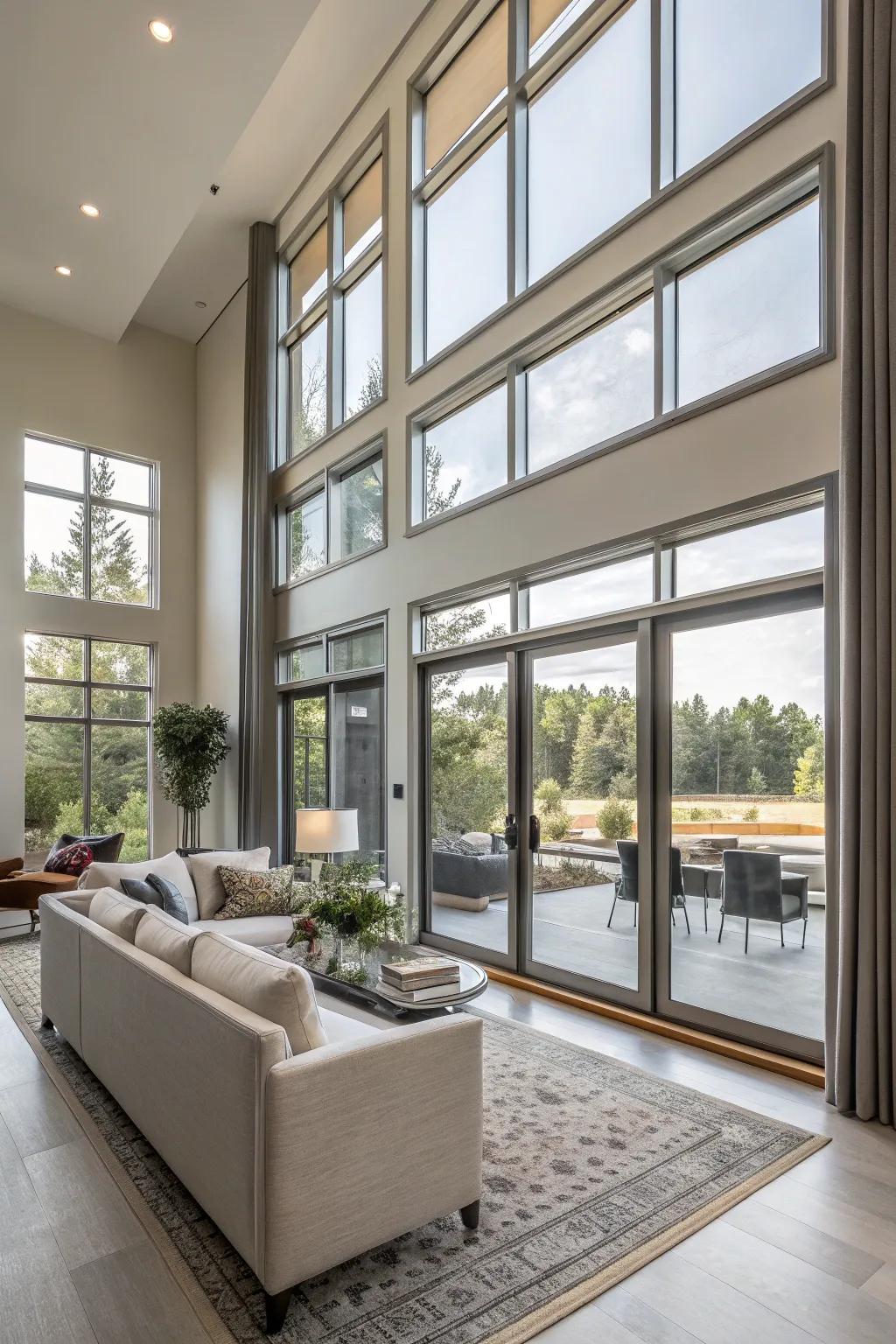 Radiant trim delivers a hint of sophistication to any window.