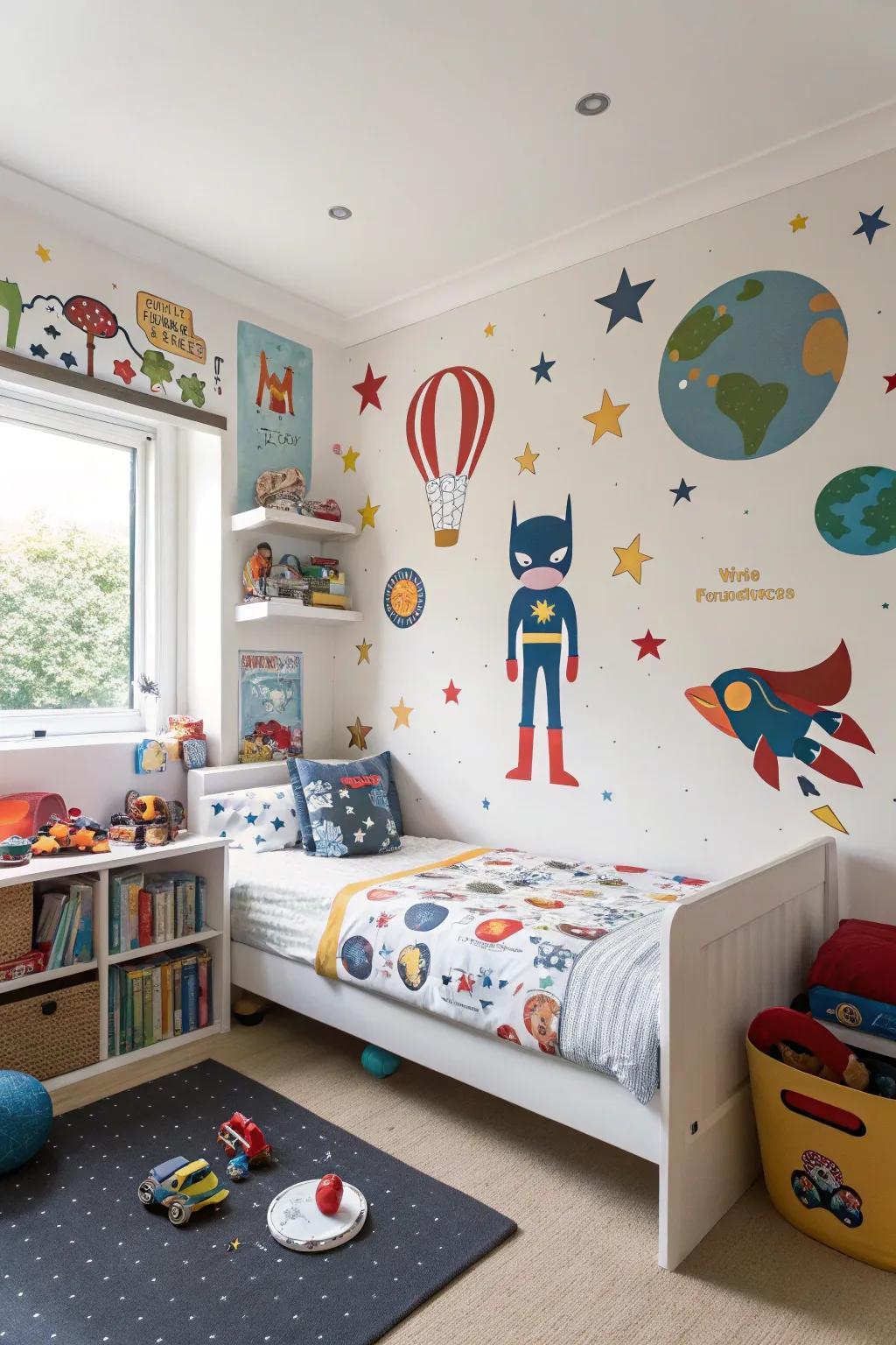 Magical wall decals that personalize and enchant.