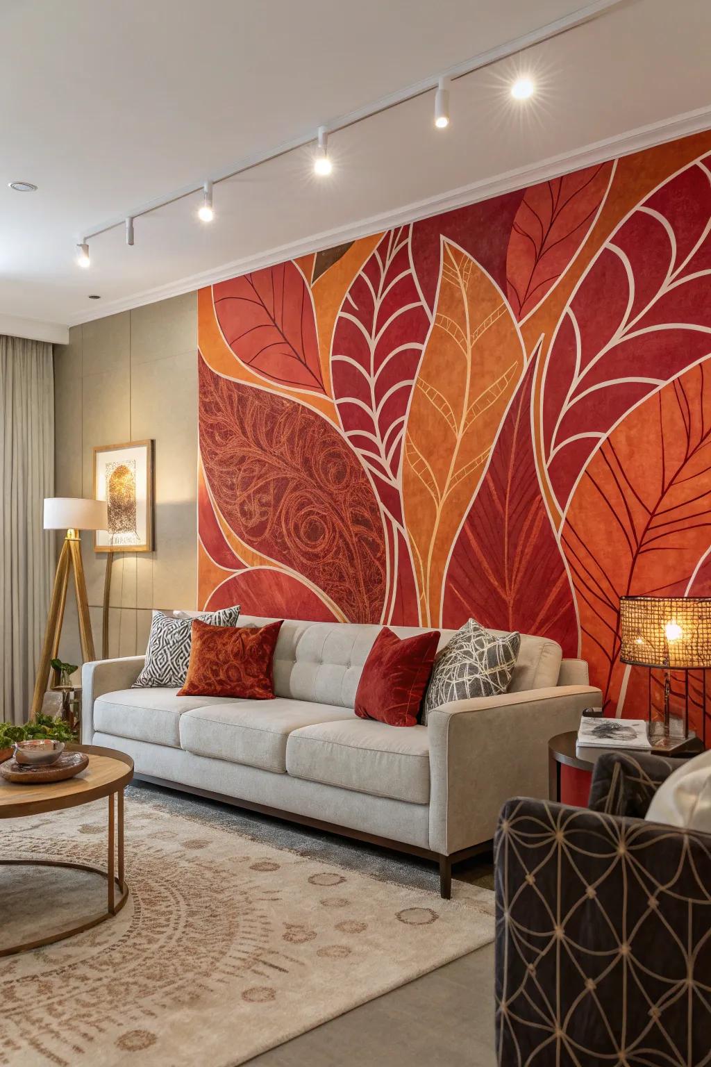 Vibrant colors establish a lively and dynamic atmosphere.