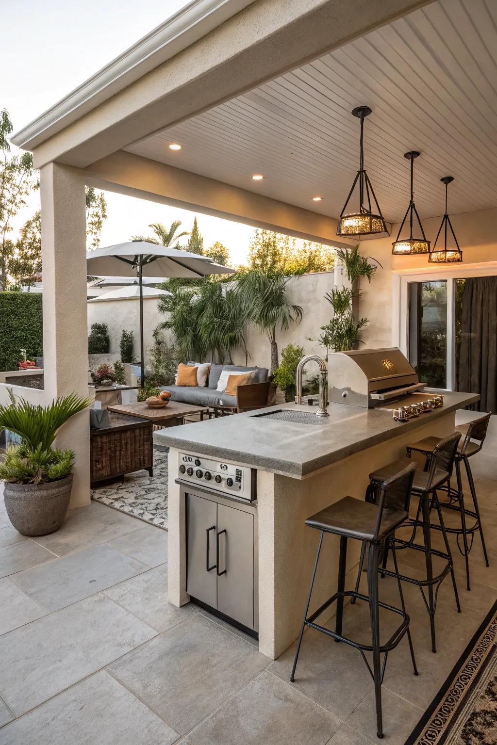 A California room combines indoor comfort with outdoor freedom.
