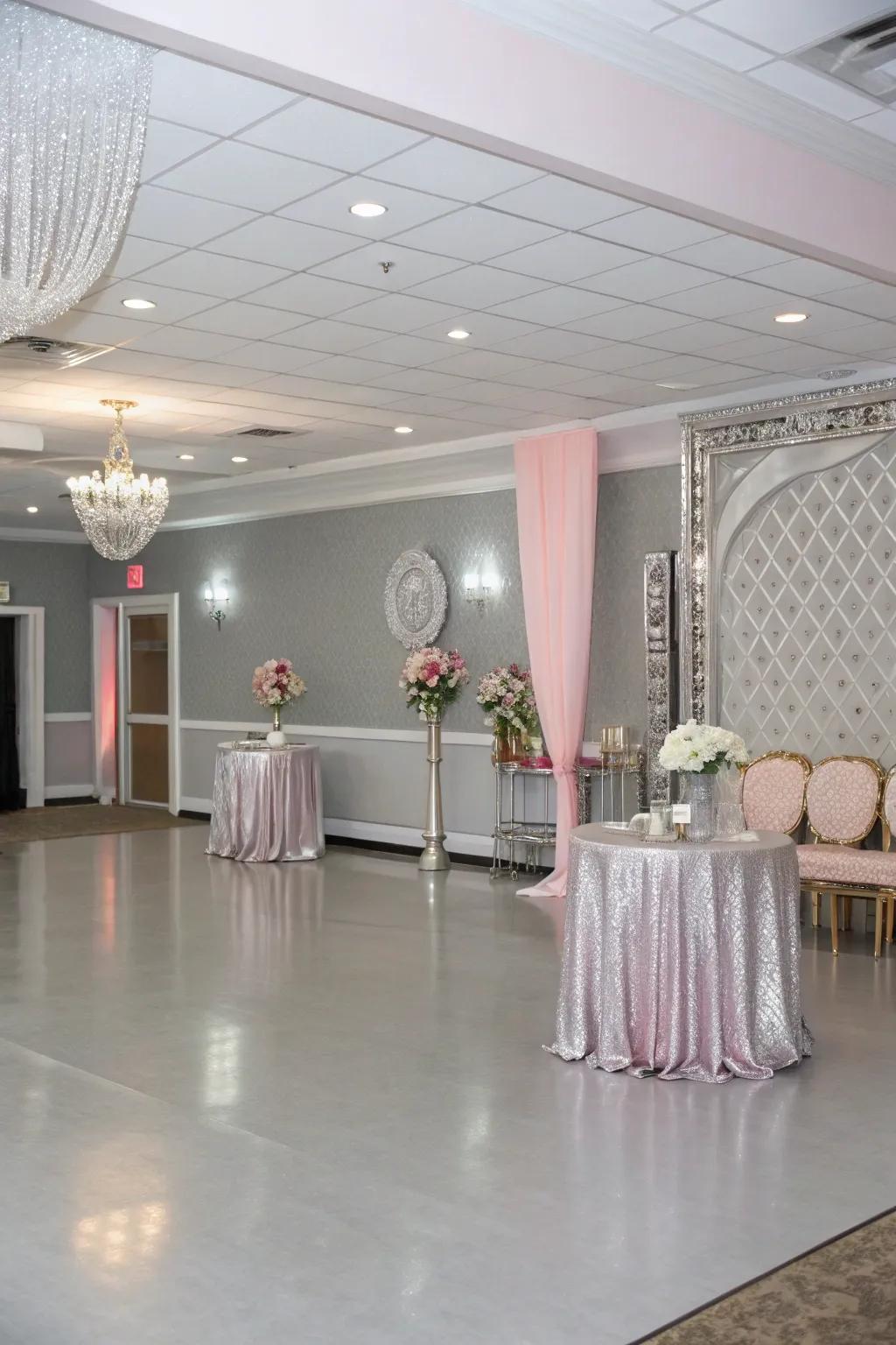 Achieve style with subtle and shiny color palettes.