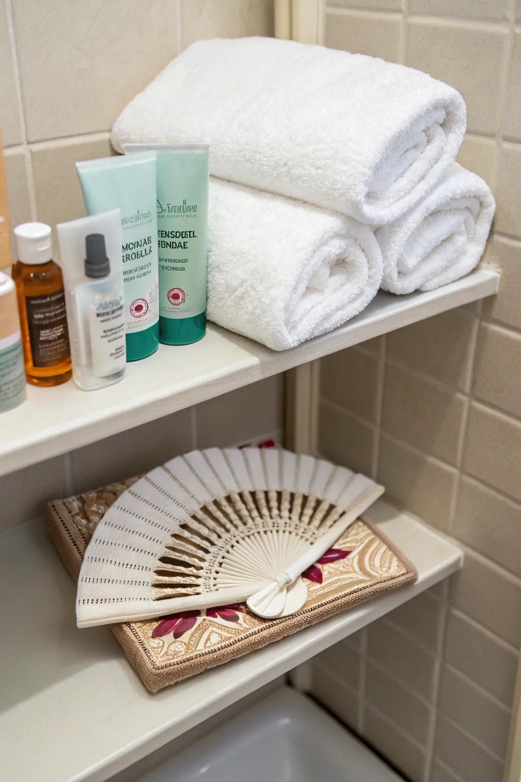 Merge style and function with the pocket and fan fold.