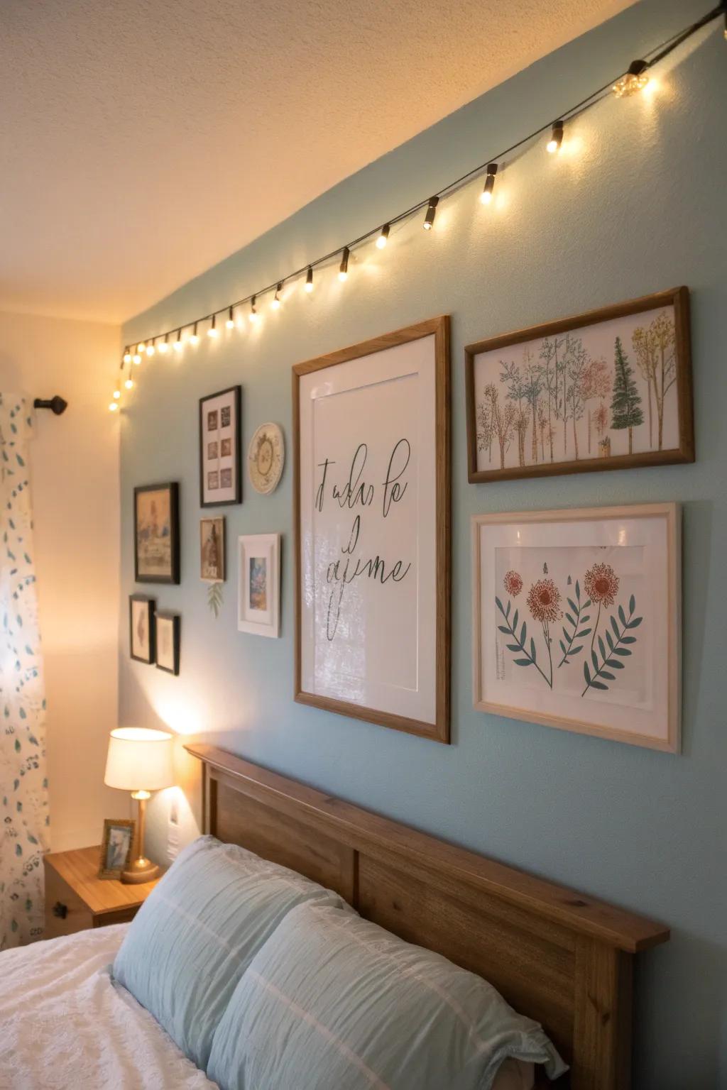 Inspiring quotes personalize and uplift your area.