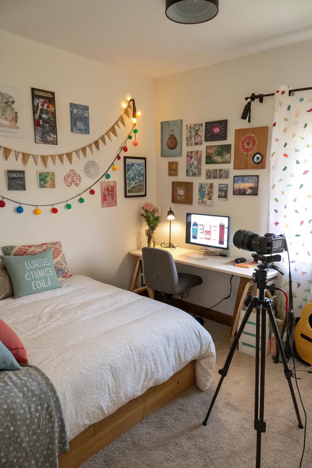 Show off your personality with decorations that make your streaming space your own.