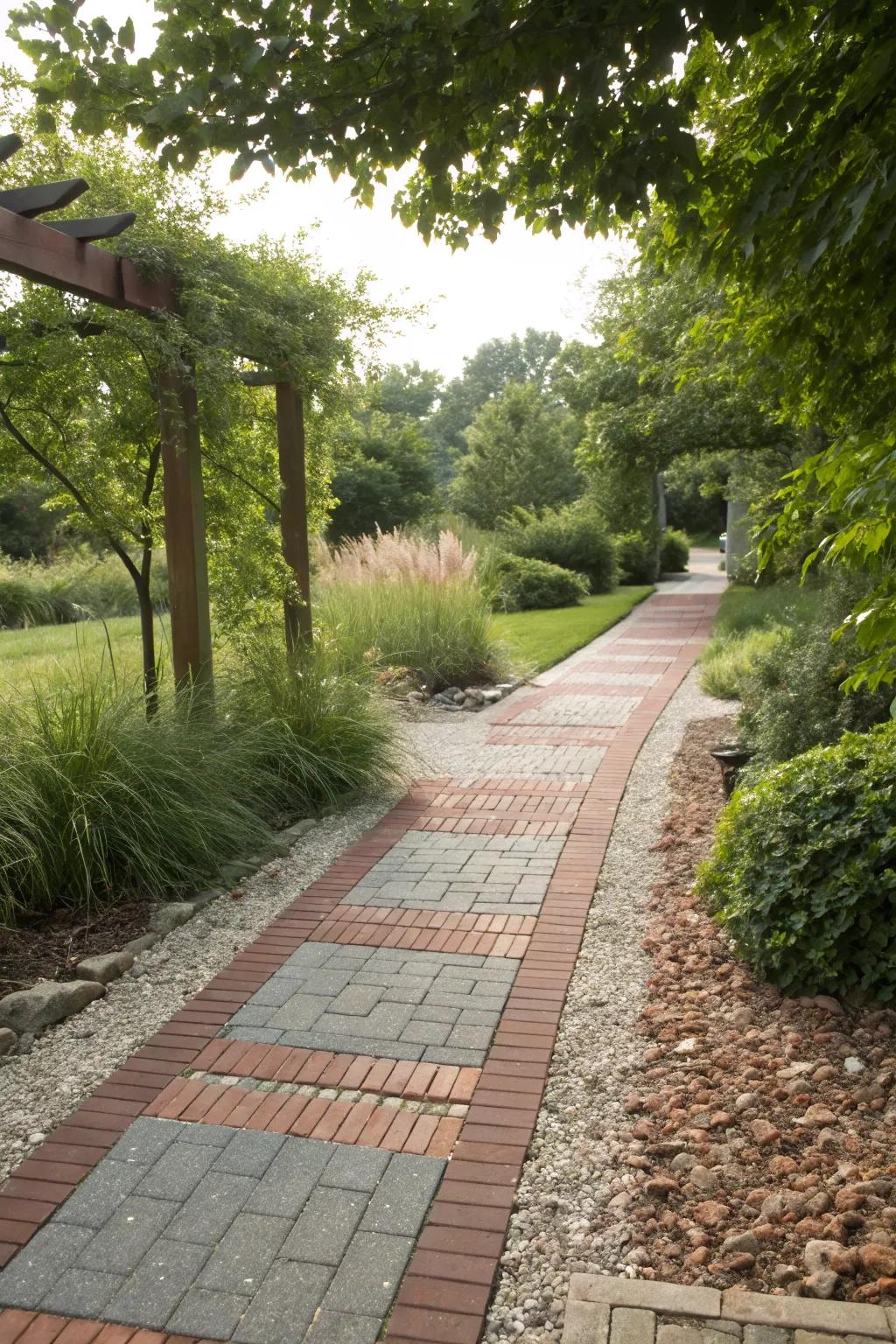 Mix components: Infuse feel and interest into your routes.