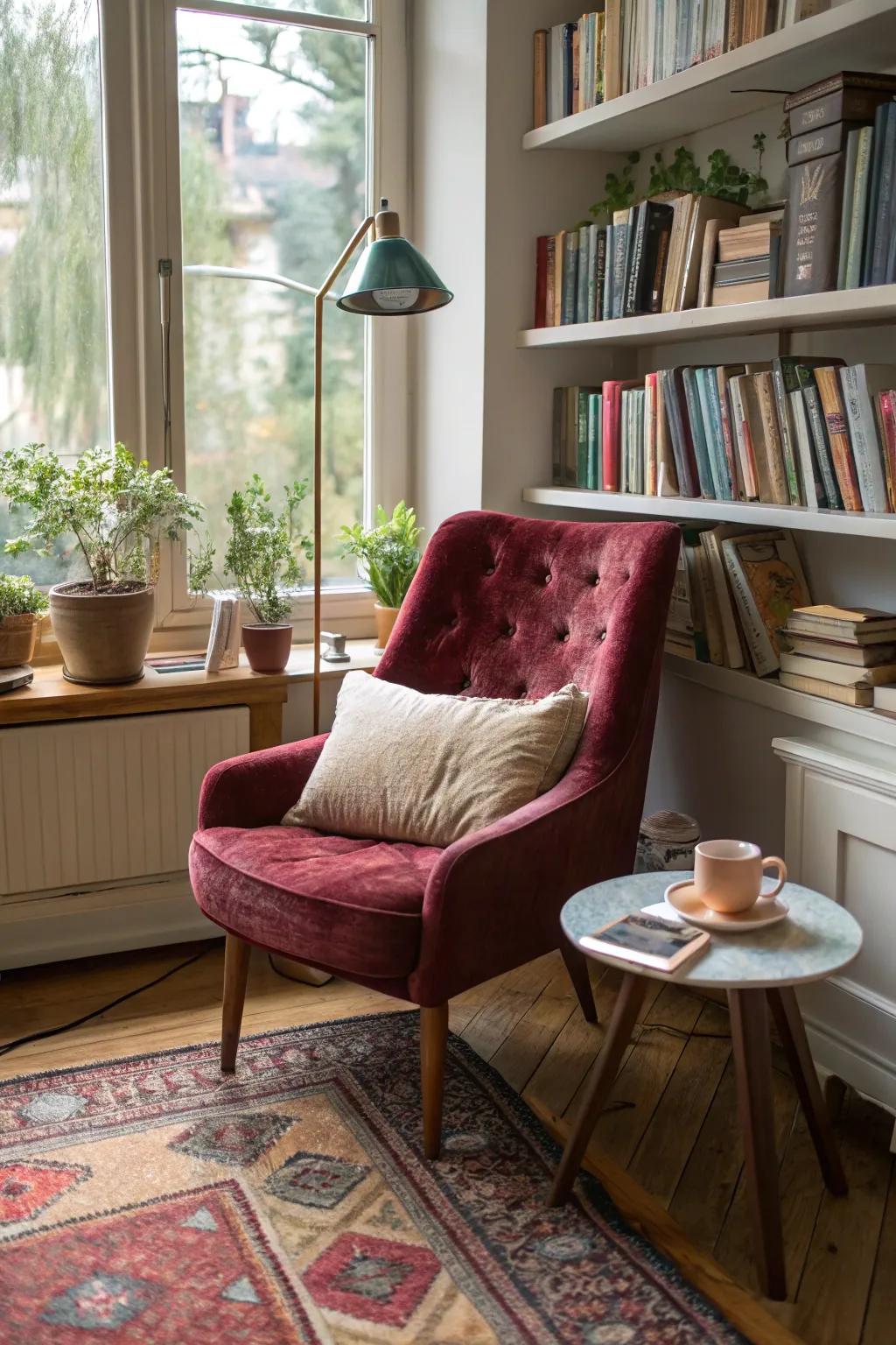 Textures can enrich and add depth to your area.