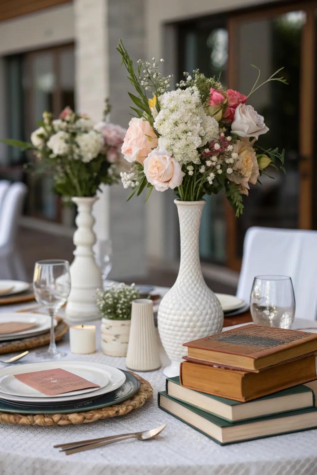 Incorporate visual appeal with varied heights.