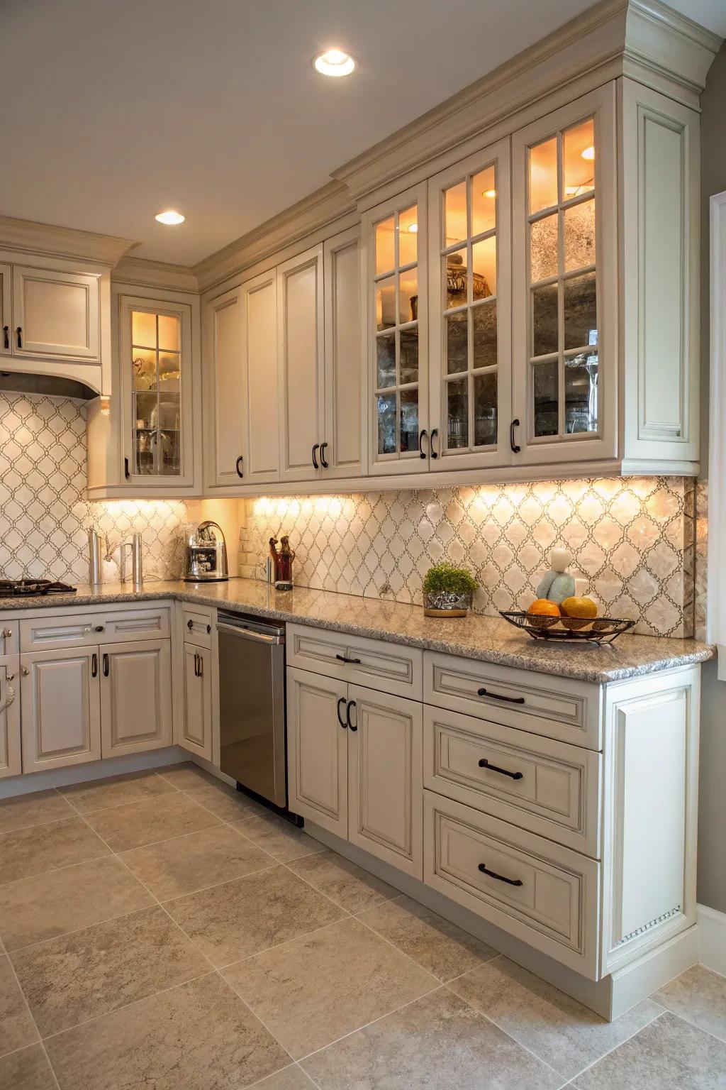 Custom cabinets transform awkward spaces into functional beauty.