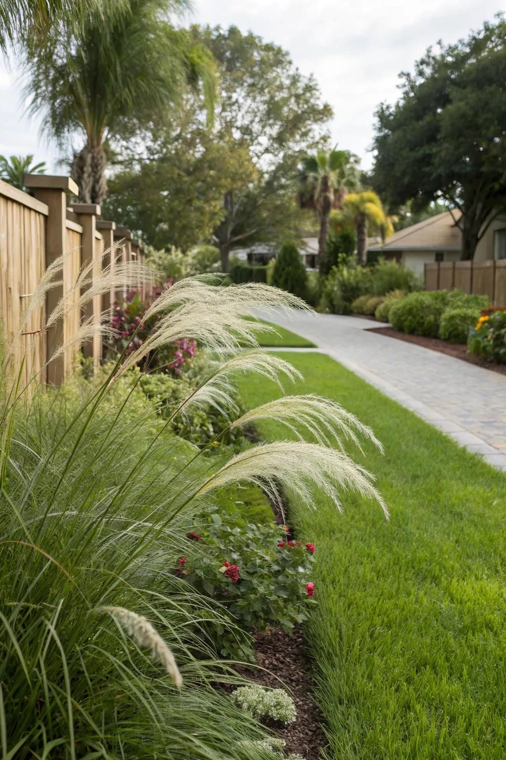 Decorative grasses add texture and sophistication to your yard.
