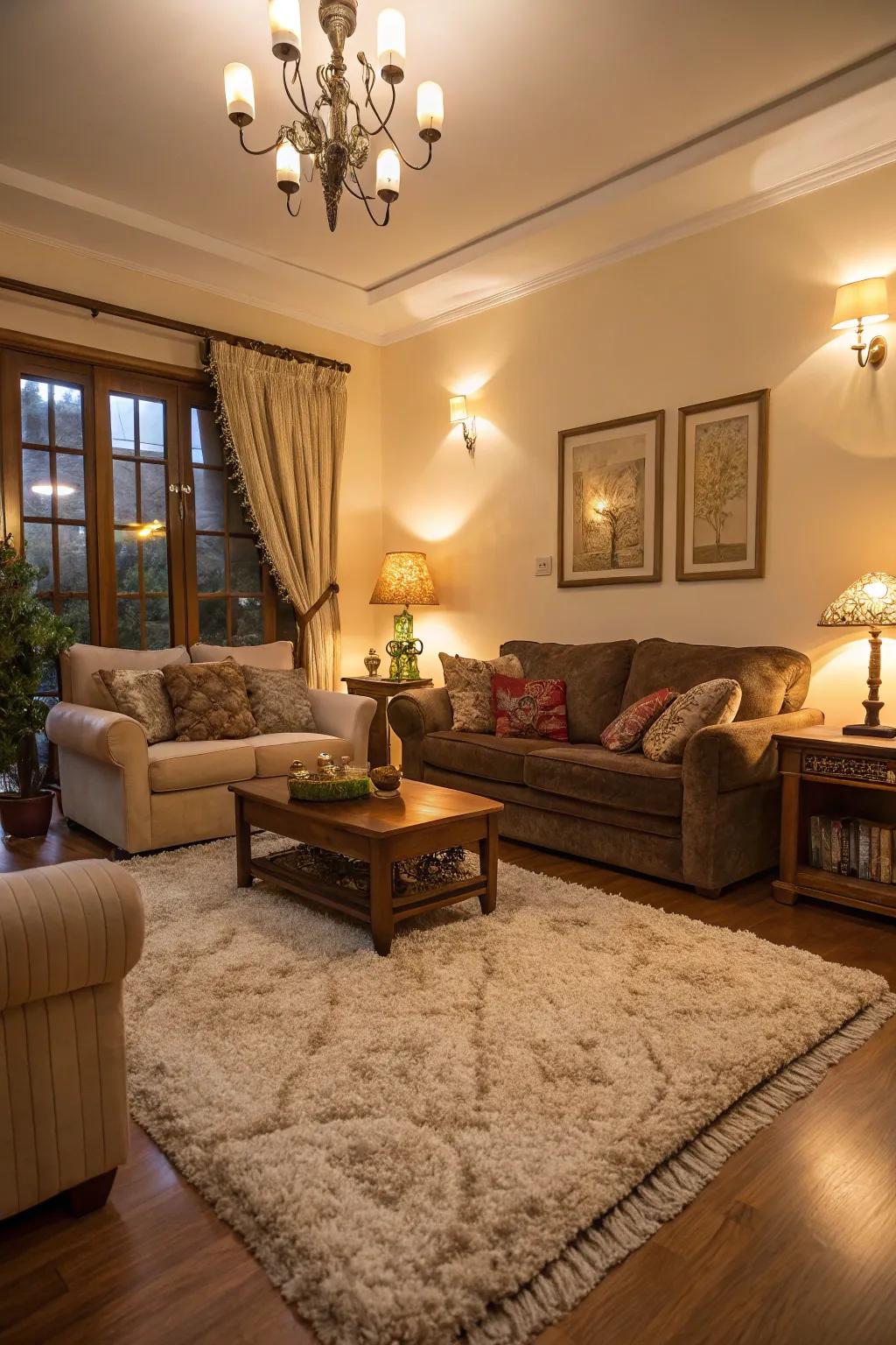 Floor coverings are essential for adding warmth and defining your space.