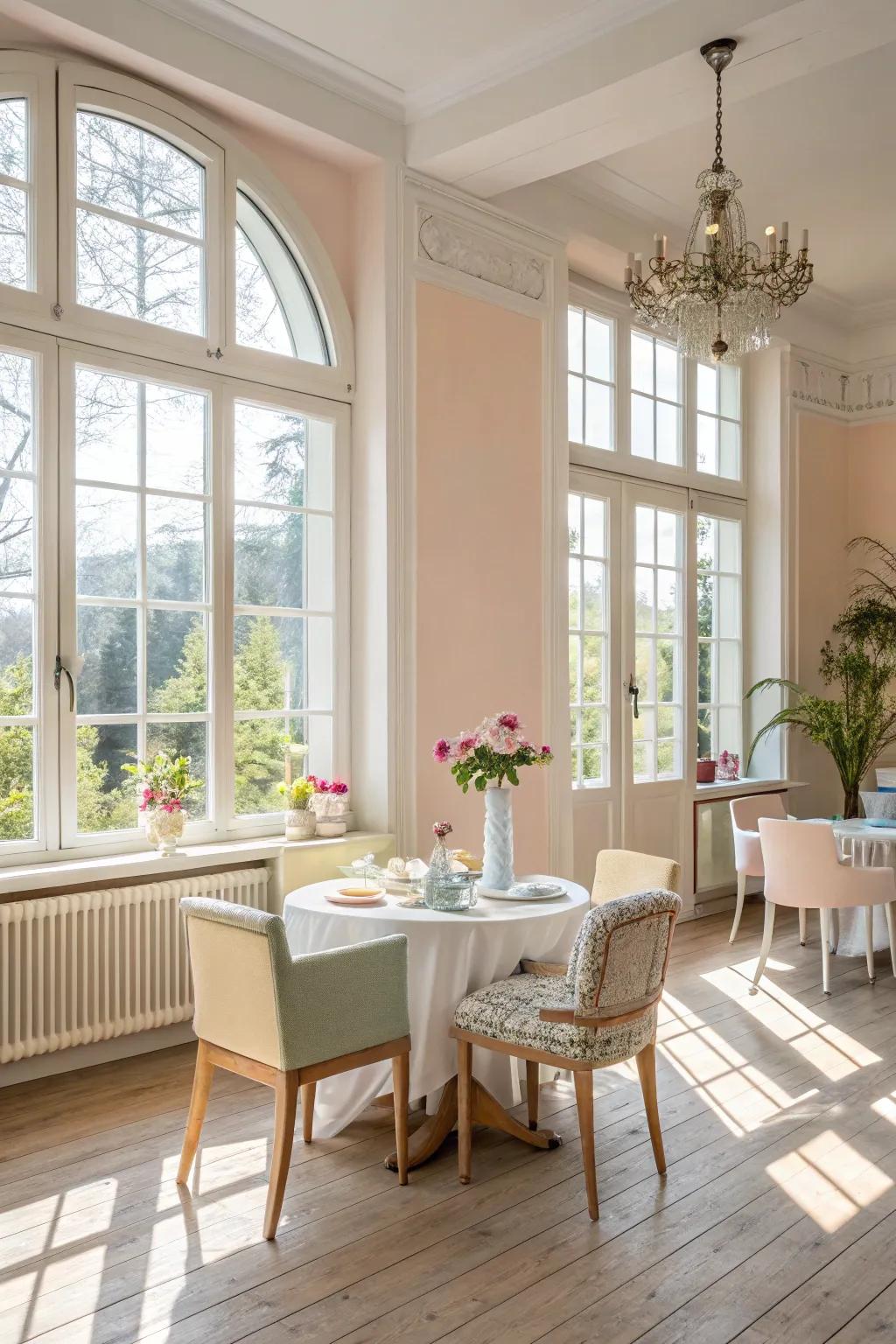 Realize a breezy ambiance through thoughtful design selections.