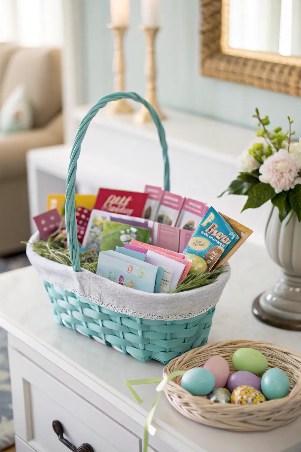 The freedom of choice with gift cards.