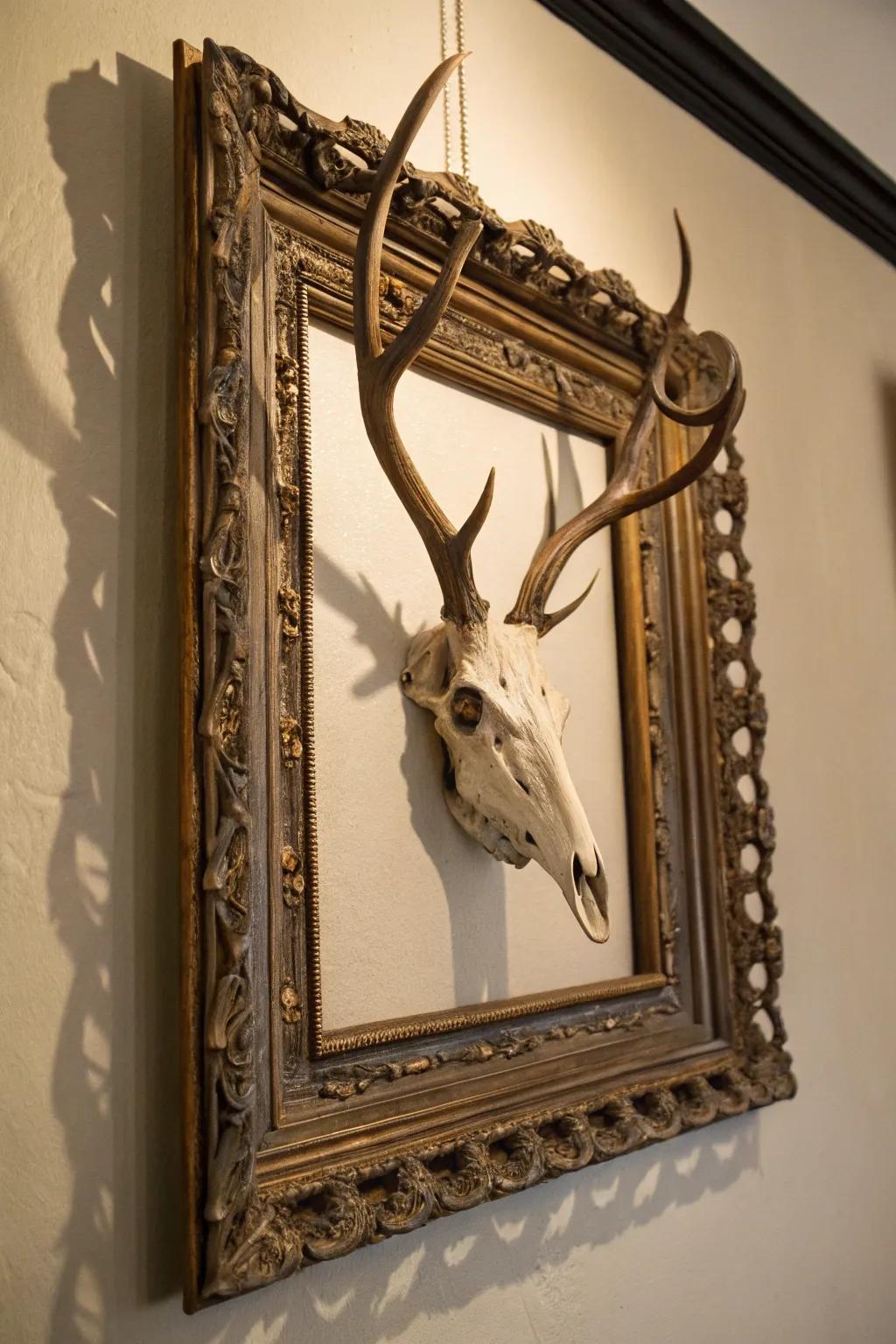 Enhance your mount with a decorative frame.