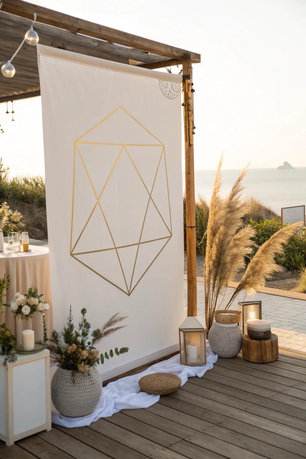 Allow your event theme to radiate through inventive components!