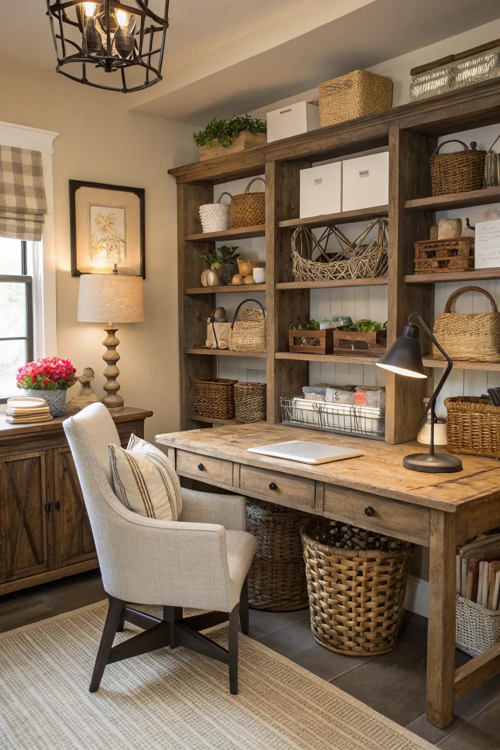 Individual impressions through unique countryside decor.