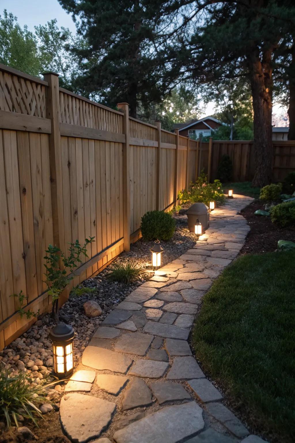 Pathway lights improve safety and contribute to your garden’s appeal.