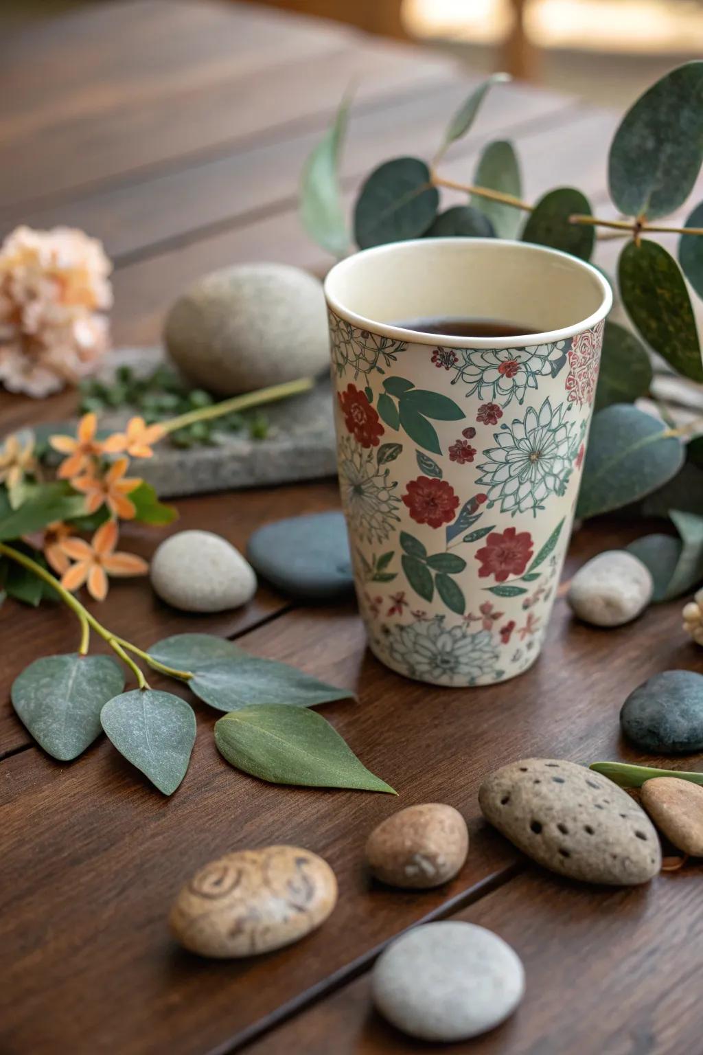 Nature-inspired textures that bring a touch of the outdoors inside.