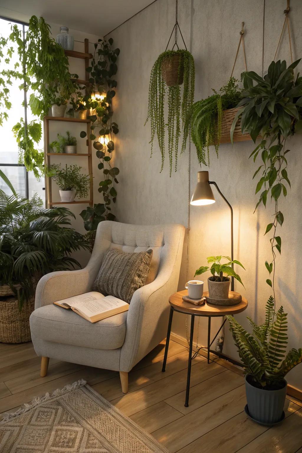 Combine your grow area with other spaces for a multipurpose environment.