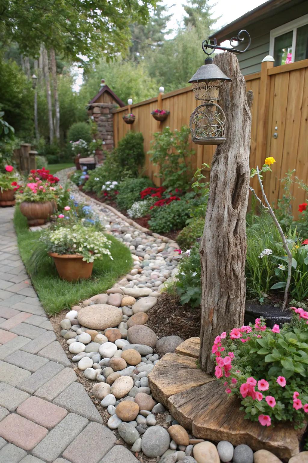 With natural materials, you may turn ordinary spaces into masterpieces.