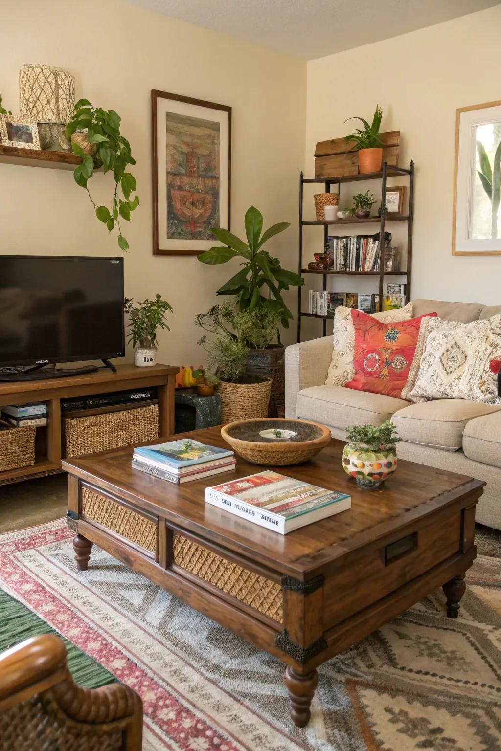 Express your personality with unique accent pieces.