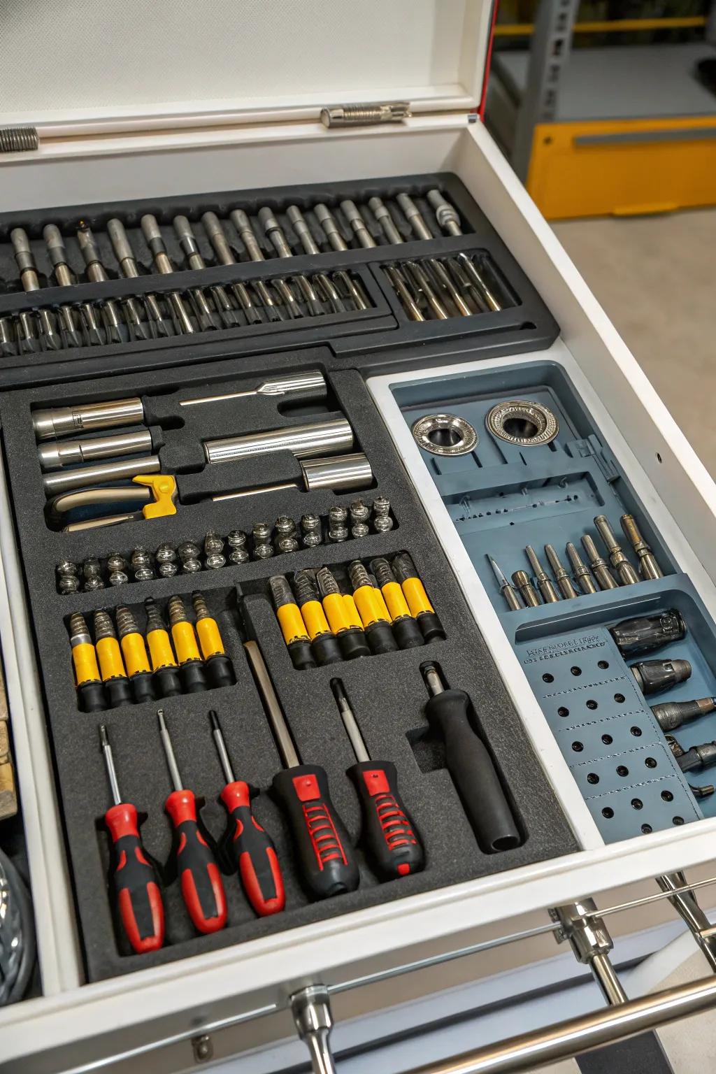 Visual order brings both beauty and utility to your toolbox.