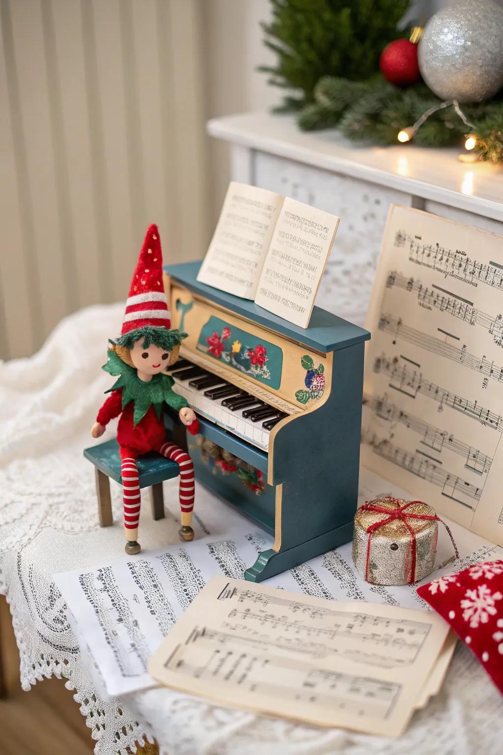 A Helper brings music to the season using a lovely song.