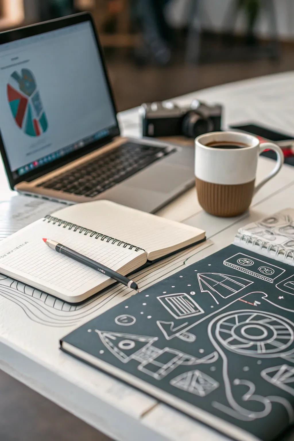 Transform the ordinary into something unique with abstract line art.