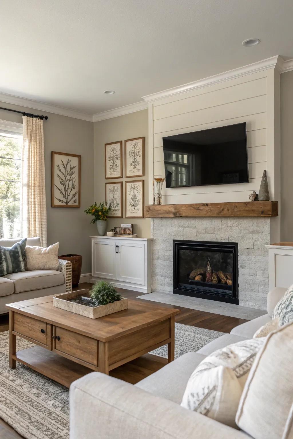 Soft tones create a relaxing and peaceful atmosphere.
