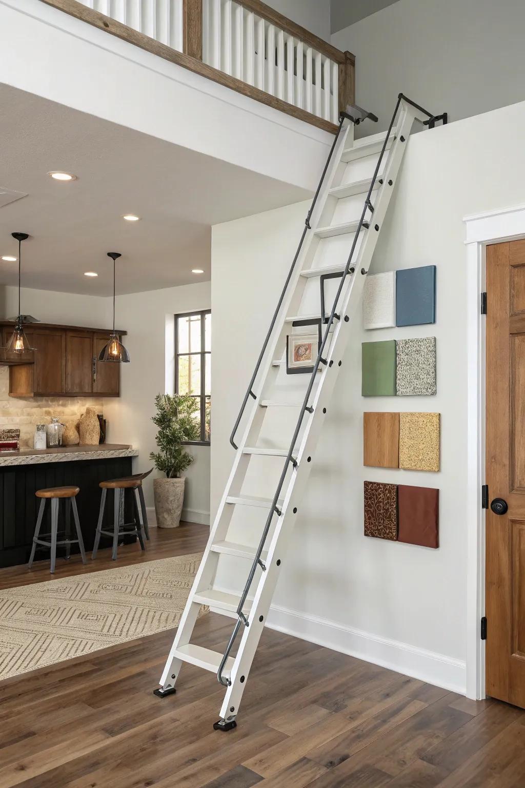 Customizable loft access to fit any style.