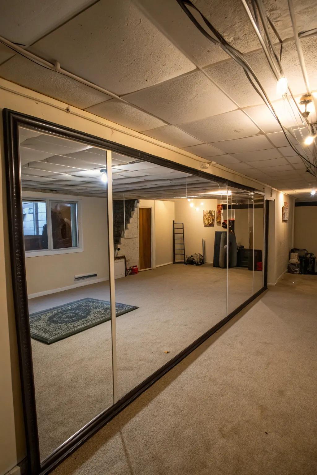 Mirrors maximize light and space, making the room feel more expansive.