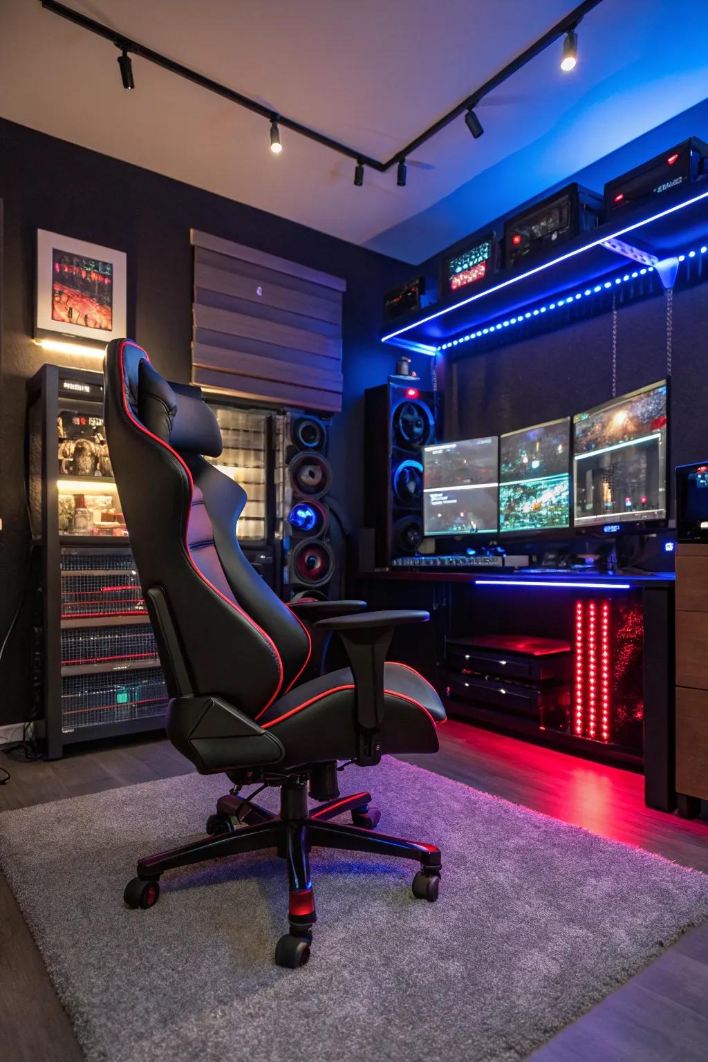 Game in comfort with a custom gaming chair.