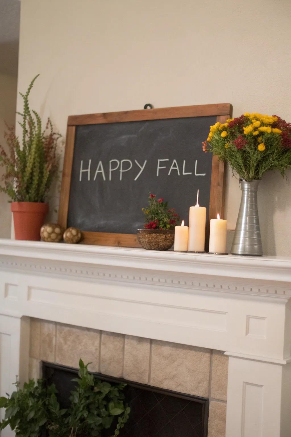 Blackboards offer boundless creative opportunities.