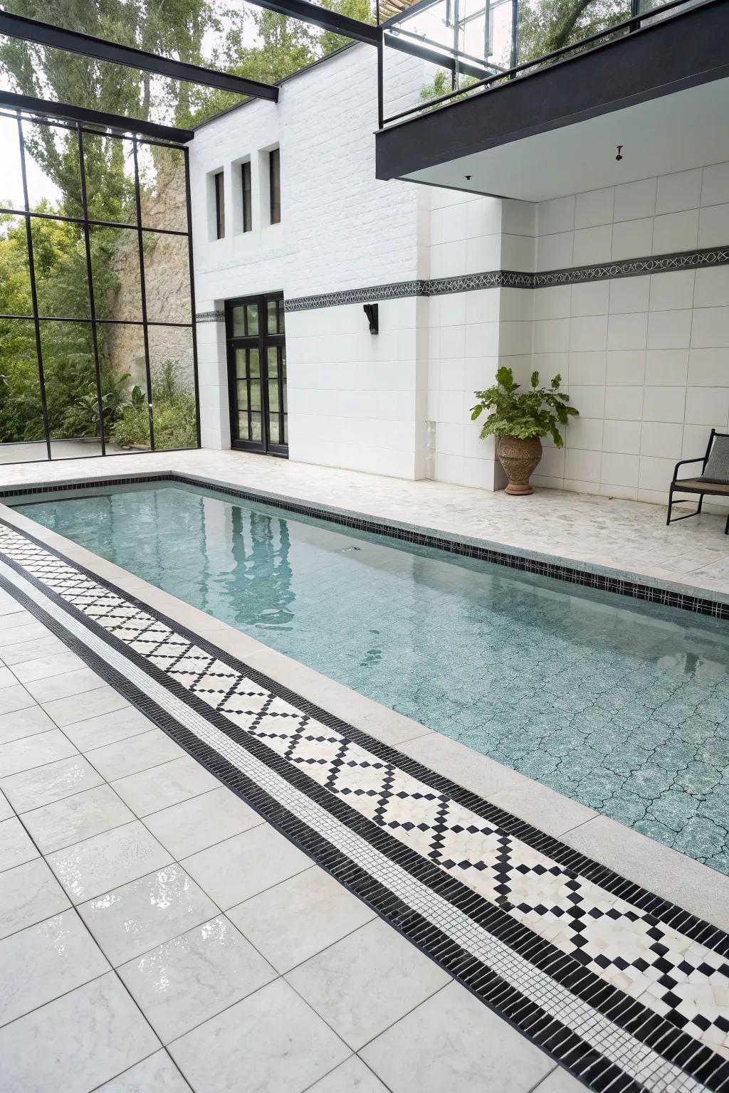 Monochrome finishes offer a sleek and modern aesthetic.