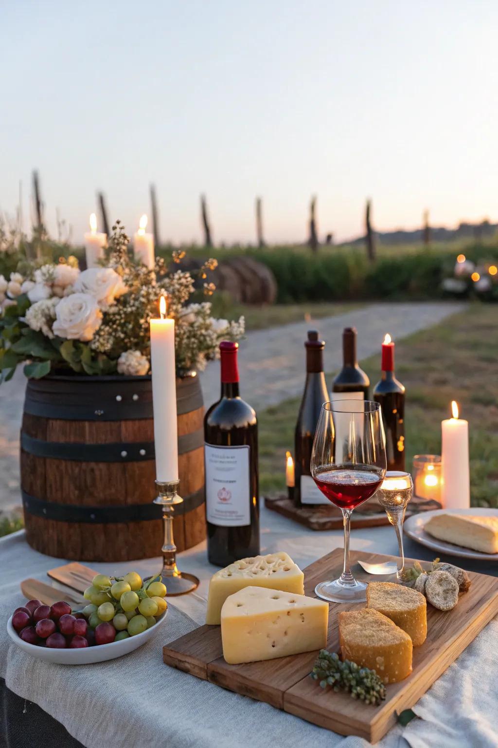 Enjoy an evening of fine wines and wonderful company.