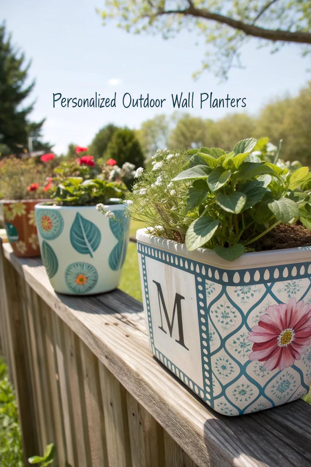 Express your personality with individualized plant displays.